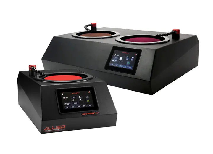 picture of Manual Grinding & Polishing equipment. By clicking this photo it takes you to the Manual Grinding & Polishing equipment category page.