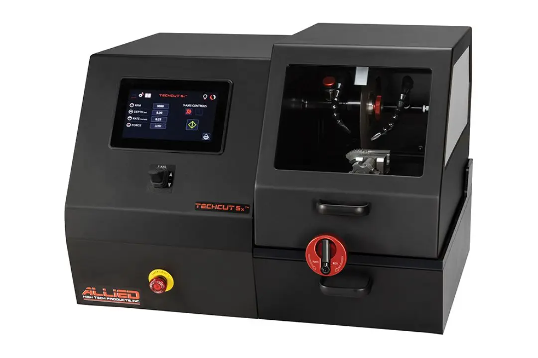 image of the TechCut 5x to represent the Sectioning equipment category. By clicking this photo it takes you to the Sectioning page.