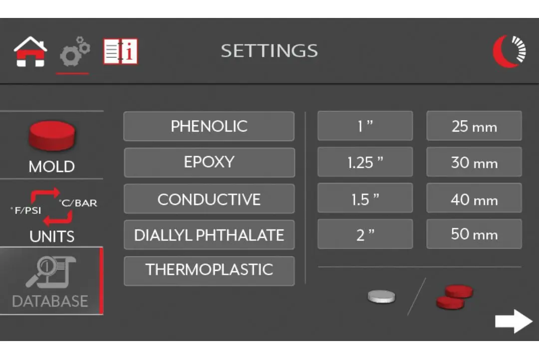 TechPress 3x Icon based interface Details 3