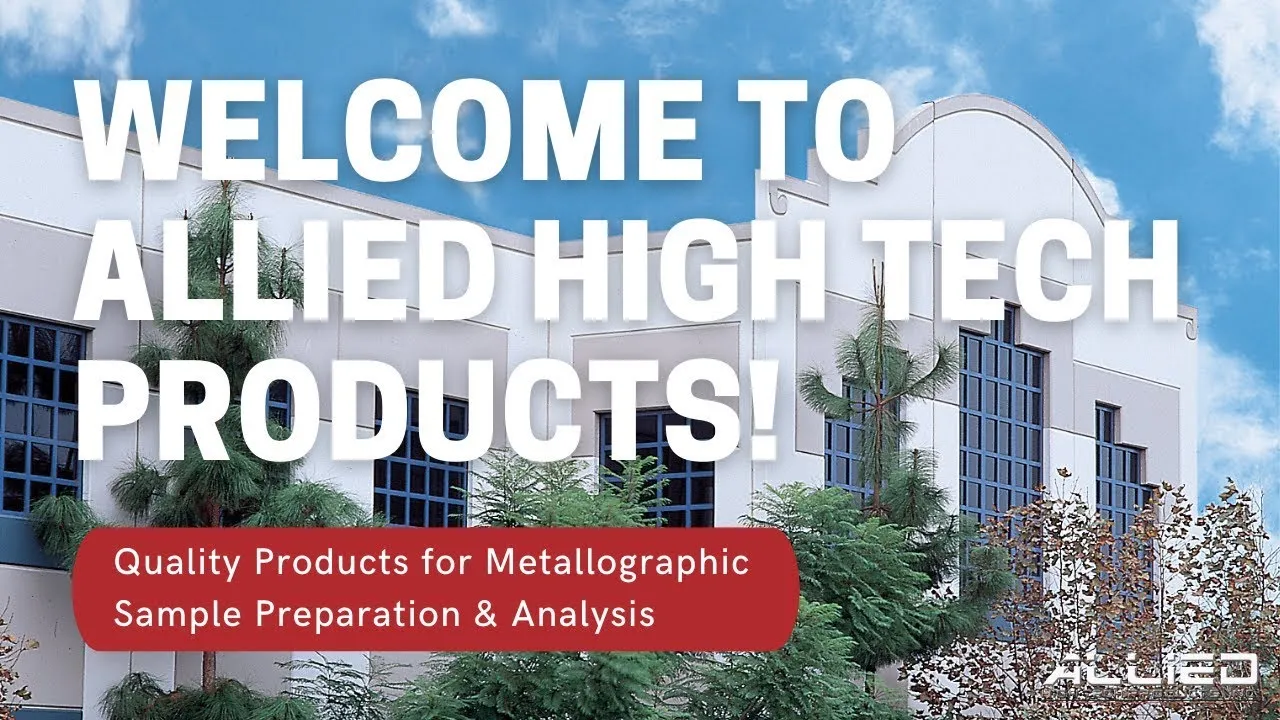 Welcome to Allied High Tech Products Video thumbnail
